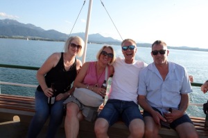 HARD ROCK CHIEMSEE<br /> Boneshaker, Deers on Lake, Iron Donkeys<br /> MS Edeltraud / Hafen Prien/Stock <br /> 28.06.2025