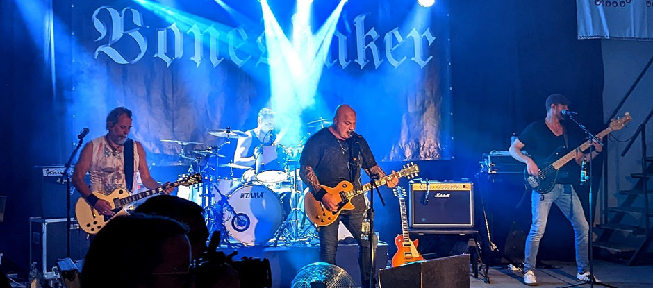 HARD ROCK CHIEMSEE<br>BONESHAKER, BLACK PURPLE, DEERS ON LAKE<br> SAMSTAG 06. JULI 2024